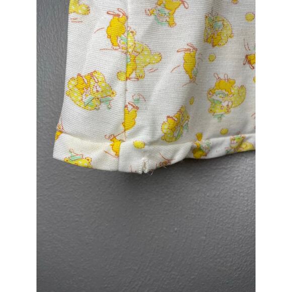Vintage 1970s Carter's Newborn Layette White and Yellow Bear and Clown Pattern - Picture 8 of 8